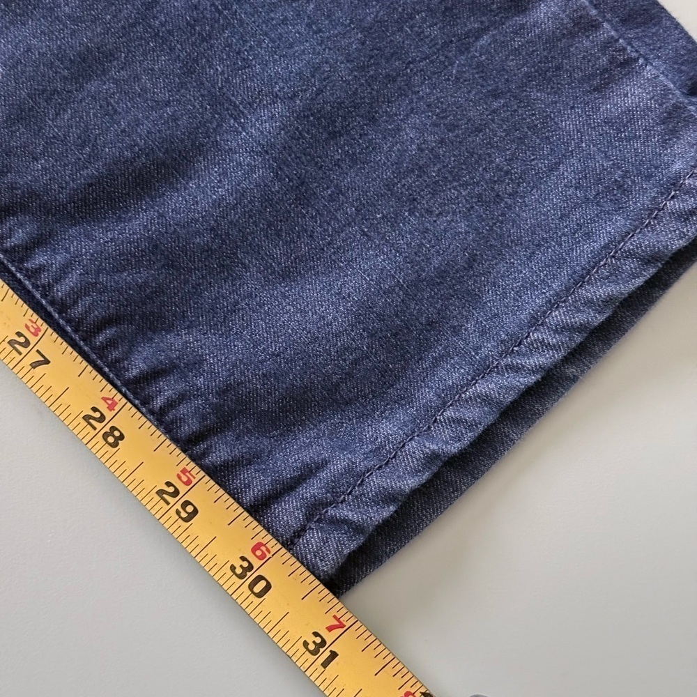 Paige Hidden Hills Bootcut Dark Wash Jeans Womens Size 29 - Picture 9 of 9
